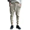 Herenbroeken Trekkoord Gebreid Stretch Joggingbroek Joggen Hoog comfort Kleine pijpen Casual Jongen 12 Kleding Eenvoudig L