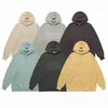 23new Arrived Ess Men's Fall/winter Hoodie Essentials Couples Pullover High Street Style Sweatshirt Cotton Loose Casual 6682-fog 55RO