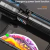 Новые портативные фонарики Сверхсильный фонарик Мощный светодиодный фонарик дальнего действия USB аккумуляторная уличная лампа для кемпинга Zoom Lantern Power Display