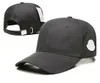 2024Casquette Fashion Designer Cap ausgestattete Hut-Ballkappen Polyester Outdoor Schnell trocknen lässig Hut Geometrisch fest für Männer und Frauen Luxus Spring L-15