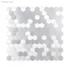 1st Mosaic 3D Wall Tiles Peel and Stick Self Adhesive Waterproof Decal Vinyl Kitchen Badrum Kakel Backsplash Heminredning 231220