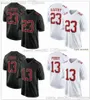 Camisa de jogo de moda costurada Futebol Christian McCaffrey Brock Purdy Fred Warner George Kittle Nick Bosa Deebo Samuel Brandon Aiyuk Talanoa Hufanga Davis-Price