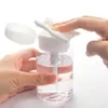 Bottiglie di stoccaggio Bottiglia riutilizzabile da viaggio portatile da 100 ml Dispenser di pompaggio per solvente per smalto in plastica vuota per alcol