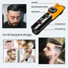 Fempears hårklippare professionell skärmaskin justerbar trimmer för män trådlösa skägg män s frisyr 231220