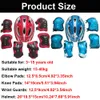 Équipement de protection 7 pièces patinage à roulettes enfants garçon fille casque de sécurité genou coudière ensembles cyclisme skate vélo scooter casque protection garde de sécurité 231219