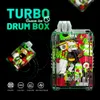 BOUNCE Drum Box 6000 Puffs E cigarettes Cartridge Colored Smoke Vaporizer Wholesale Disposable Vape