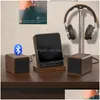 Lecteur CD haut de gamme fièvre en bois haute définition sans perte baladeur portable sans fil Bluetooth rechargeable musique Hifi 230829 Drop Deliv Dh34K