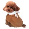 Dog Apparel Puppy Xmas Cloak Soft Outfits With Reindeer Antlers Party Cosplay Dress Pajamas Pet Christmas Costume For Small Dogs Cats