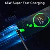 6A Superschnelles Ladekabel rechtwinklig 90 Grad geflochtenes Typ-C-Kabel PD 66W USB A auf C Kabel für iOS/Samsung/Huawei/Xiaomi/MacBook/MateBook/LG und mehr