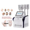 Non-Invasive 4 Cryolipolisis EMS RF Plates Body Sculpting Slimming Fat Freezing Coolsculption Machine Body Slimming Machine