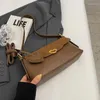 2024 Trendy Achselhöhle Schulter Für Frauen Herbst Winter Retro PU Leder Alle-Spiel Crossbody Damen Mode Handtaschen