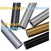 Tapetkök Vinyl Selfadhesive Silver Gold Waterproof för rullar avtagbara Wallstickers Kylskåp Väggdekor Desktop Diy Film 231220