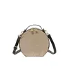 2022 NIEUWE VROUWEN DAG PAKKS Classic Coated Presbyopia One-Shoulder Crossbody European en American Varsity Round Cake Bag212B