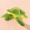 Belle tortue en peluche jouet kawaii poupées animales en peluche animaux doux coiffeur d'anniversaire de tortue de tortue de mer pour enfants