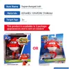 Transformation Toys Robots Super Wings 5 ​​Inches Dizzy Donnie Deformation Airplane Robot Action Figures Animation Kid Drop Delivery Gif Dhuey