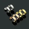 Titanium Steel 18K Stud Gold Gold Love Oread Brings for Woman Exquis Simple Fash