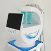 2024 Nova versão mais 7 em 1 Ice Smart Ice Blue Water Peel Microdermoabrasão Máquina de pele de hidrodermabrasão com analisador de pele