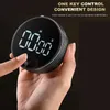 Temporizadores de cozinha LED Digital Kitchen Timer Estudo Cronômetro Magnético Eletrônico Cozinha Relógio de Contagem Regressiva LED Mecânico Lembrar Alarme Gadget de Cozinha 231219