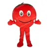 2024 NUOVO Mascotte di pomodoro Red Costumi di Halloween Abito da cartone animato Abito per festival Outdoor Festival Outdoor Abito pubblicitario promozionale Abbigliamento pubblicitario promozionale