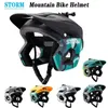 Kletterhelme RACEWORK STORM Mountainbike-Helm Radfahren Light Bee Speed Descent DH Geländewagen Forest Trail Vollhelm Atmungsaktiv