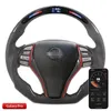 Volant 100% en Fiber de carbone Compatible avec Nissan Altima, affichage LED, style de voiture