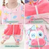 MICHLEY Cartoon Kinder Baby Schlafsack Ärmelloses Drucken Mit Füßen Unisex Nachtwäsche Schlafsack Pyjamas Für Mädchen Jungen 16T 231220