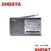 Radio Xhdata D219 Fm Portable Am SW 19 11 bandes récepteur haute sensibilité ondes courtes poche Ser écouteurs Jack 230719 Drop Delivery E Dh1Ky