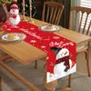 Upgrade Christmas Table Runner Merry Christmas Decorations 2023 For Home Tablecloth Navidad Noel Kerst Xmas Gifts New Year 2024 Natal