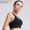 Frauen Tanks Camis High Impact Schocksicherheit Feste Farbunterwäsche ohne Unterdrückung Full Cup Sport Bra Frauen laufen Fitness Bra L231220