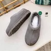 Tasman kapcie australia designerskie buty luksus Tazz Slipper Men kobiety Snow mini kostka krótka uggesboot UG zimowe buty platformy butowe szare czarne buty dla kobiet