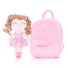 Gloveleya Plush Backpack for Kids Ballerina Doll Children Bag Gifts for Baby Girls 231220