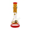 Glass Bong Hookahs Bägare Base Dab Rigs Water Bongs 9,84 tum