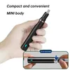 Nose Trimmer Men's Stainless Steel Electric Vibrissa Shaver Can Be Cleaned with Portable Ear and Hair 231220