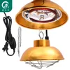 Christmas Decorations CX Heat Preservation Lamp Adjustable Temperature Brood Heating Bulb Waterproof Lampshade Breeding Equipment