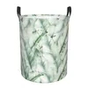 Laundry Bags Dirty Basket Luxury Banana Leaf Folding Clothing Storage Bucket Toy Home Waterproof Organizer