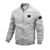 Fashion Jacket Spring Business Jacket Wear Casual Jacket Round Neck Youth Korean Version Coat