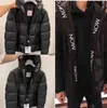 Erkekler Down Parkas Vanoise Flock Ceket Erkekler ve Kadınlar Coat Fransa Tide Marka Pamuk Yelek Kapüşonlu Drawstring Tasarımcı Küfür Ceket BS7N