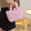 Evening Bags Bubble Gauze INS Female Underarm Bag Pleated 2023 Trend Tote Cloud Lightweight Shoulder For Girl