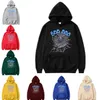 Mode ny herr designer tröja sp der kvinnor ängel hoodie män tungt tyg spindel web sweatshirts lady utomhus gata hiphop