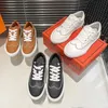 Designer luxe schoenen sneakers Dames Mule vrijetijdsschoenen leren outdoorschoen lage witte zwarte klassiekers platte schoenen