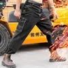 Herren-Jeans, Arbeitsversicherungshose, Herren-Arbeitsschweißarbeiter, Verbrühschutz, verschleißfeste LTI-Taschen-Overalls, Auto-Reparatur-Jeans L231220