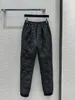 Women's Pants Down Leg Side Zipper Design Casual Versatile Fashion 2024 Winter 1124