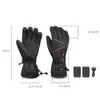 1 Pair Electric Heating Gloves Waterproof Winter Gloves Windproof Touchscreen 3 Speed Men Women for Ski Cycling for Motorcycle 231220