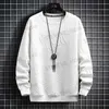 Herren Hoodies Sweatshirts Frühling Herbst Herren Sweatshirt Koreanische Mode Streetwear Englisch Langarm Top Männer Trend Männer Kleidung Harajuku Pullover Hoodie T231220