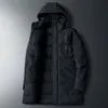 Men's Down Parkas Thick Down Parka Coat Oversize 6XL 7XL 8XL Brand Keep Warm Winter Men's Black Blue Red Padded Jacket 231220