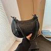 Totes Botteg Venet Borsa piccola sensazione portatile di nicchia francese per le donne 2023 nuova borsa da sella in tessuto moda borsa da pendolarismo a spalla singola
