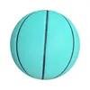 Zum Geschenk für Mädchen, blauer Basketball, für Erwachsene, Kinder, langlebiger Ball, Stern, PU, Geschenk, Training, Wettbewerb, spezieller Basketball, Größe 5, 6, 7, 231220