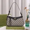 Designer Tas Dames Schoudertassen Meisje Crescent Moon Handtassen Merk Luxe Dame Aardbei Letters Hobo Verstelbare Rode en Groene Schouderbanden Portemonnee Portemonnee