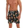 Badebekleidung Neue Ananasdruck Männer Schwimmshorts Badebekleidung Männer Badeanzug Sunga Schwimmstämme Badeanzug Tragen Sie Surf -Briefs Strandbrett Shorts