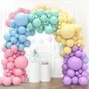 Blauwe Ballon Slinger Boog Kit Verjaardagsfeestje Decor Kids Ballon Globos Bruiloft Benodigdheden Latex Baby Douche 231220